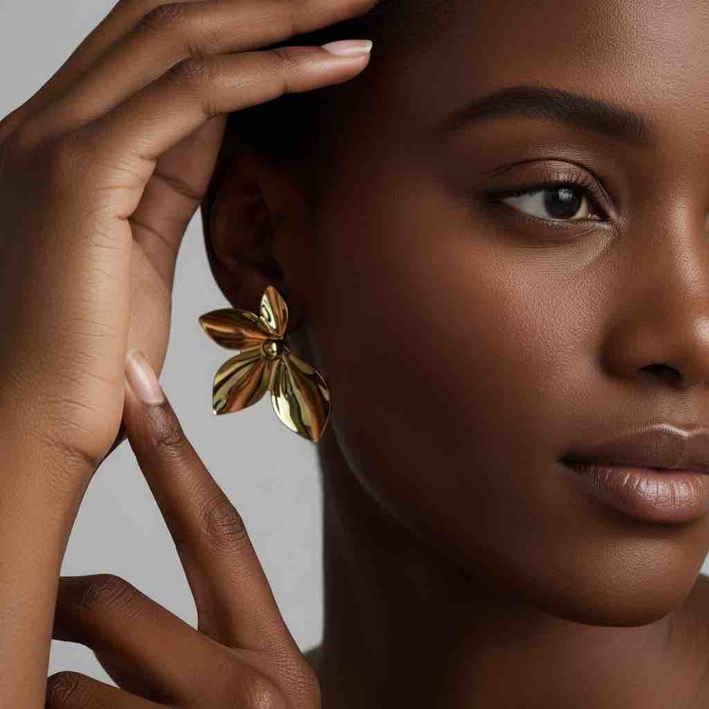 Boucles d’oreilles MILA en acier inoxydable