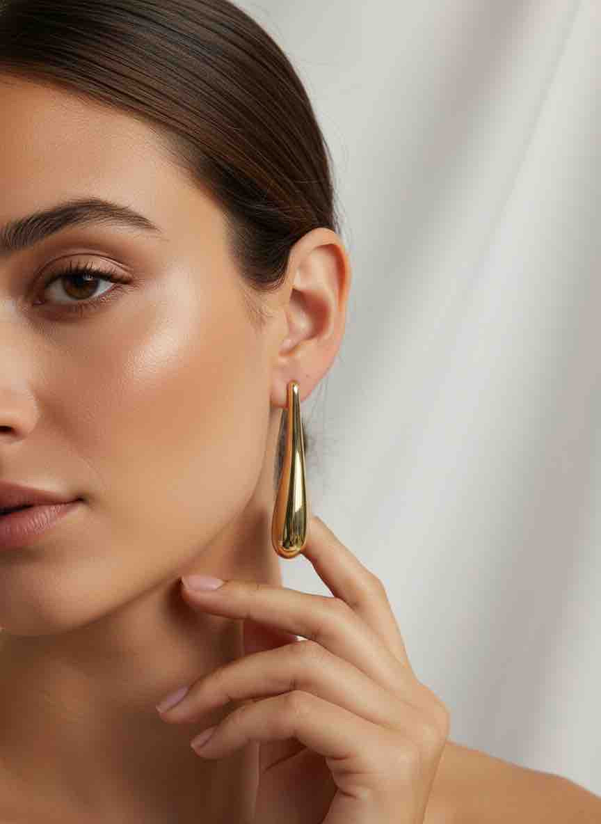 Boucles d’oreilles NOA en acier inoxydable