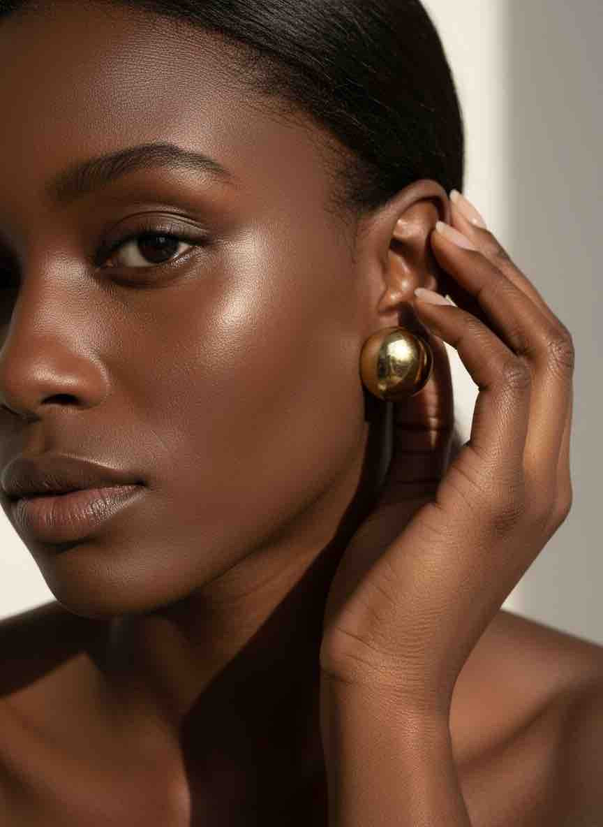 Boucles d’oreilles ELYA en acier inoxydable