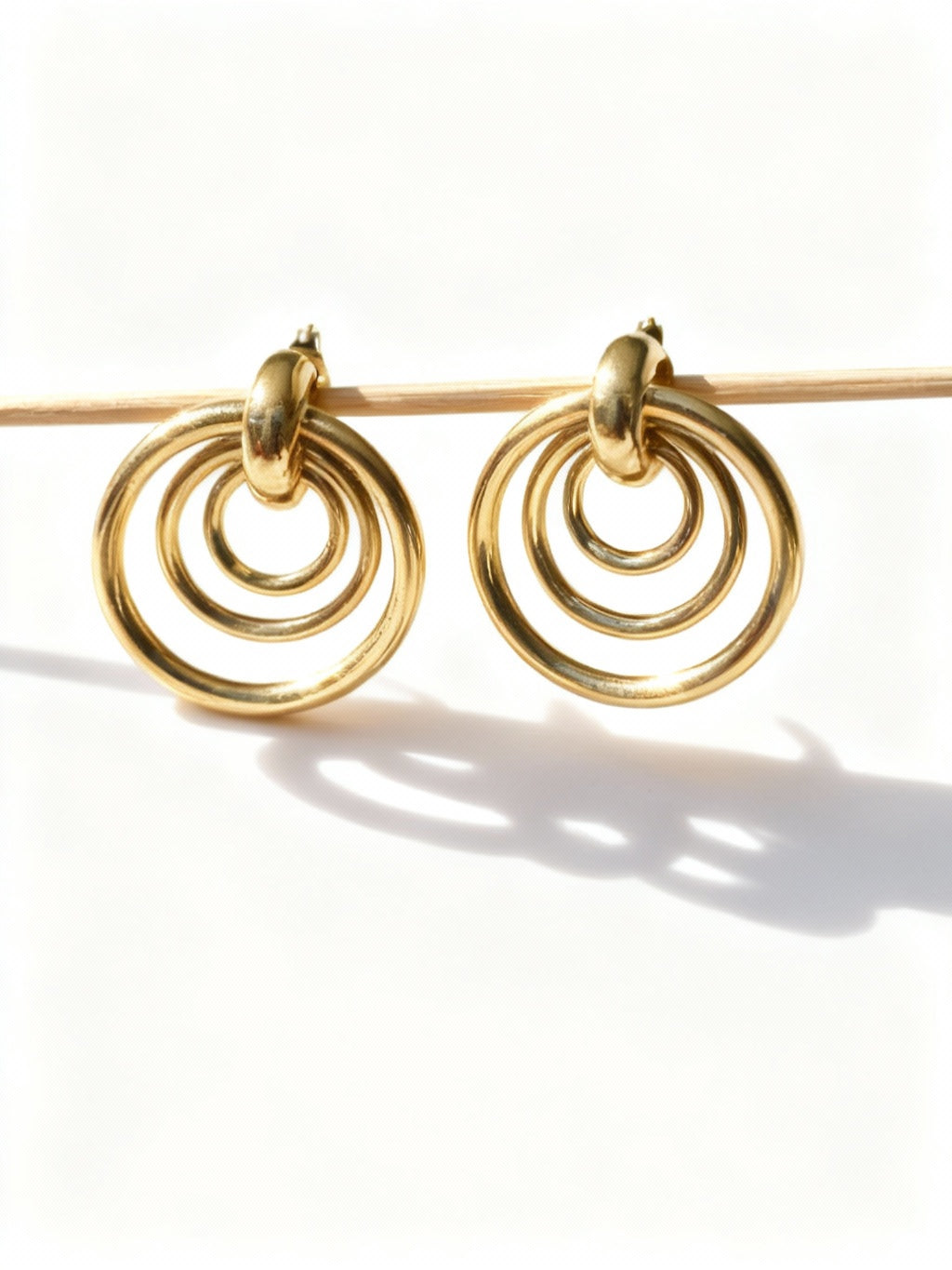 Boucles d’oreilles LILA en acier inoxydable