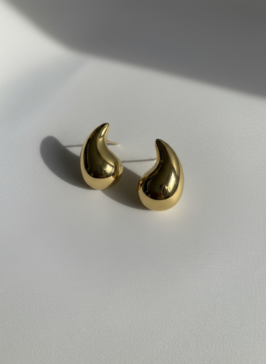 Boucles d’oreilles NAYA en acier inoxydable